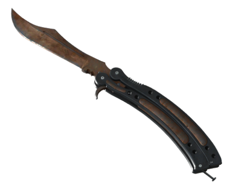 ★ StatTrak™ Butterfly Knife | Rust Coat
