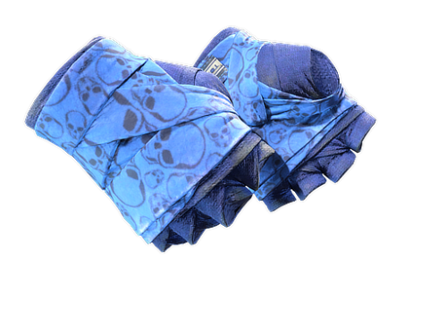 ★ Hand Wraps | Cobalt Skulls