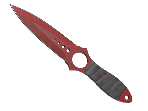 ★ StatTrak™ Skeleton Knife | Crimson Web
