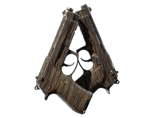 Dual Berettas | Drift Wood